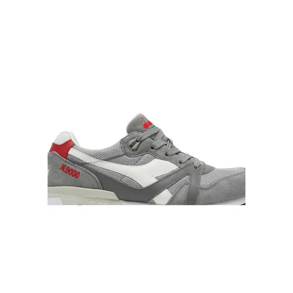 Кроссовки Diadora N9000 Made in Italy 'Storm Grey Red' 2