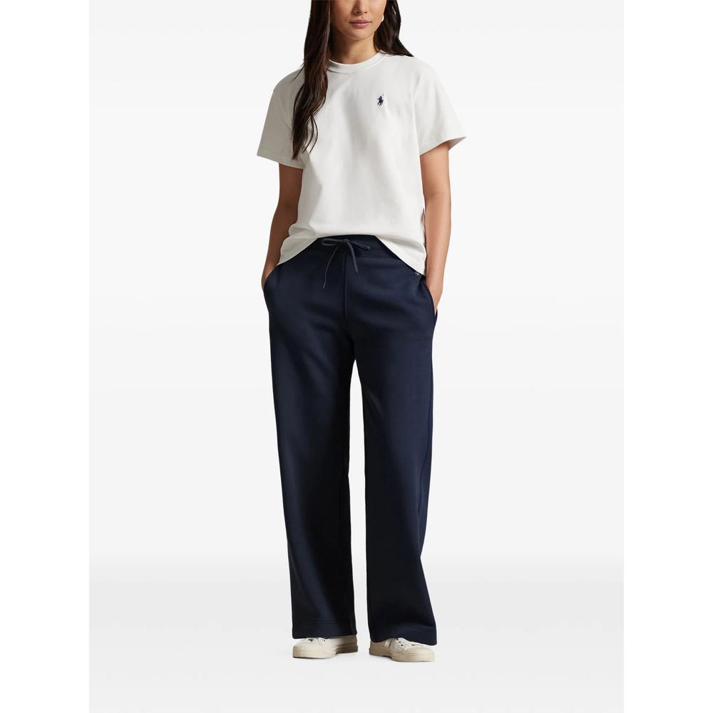logo-embroidered drawstring track pants 2