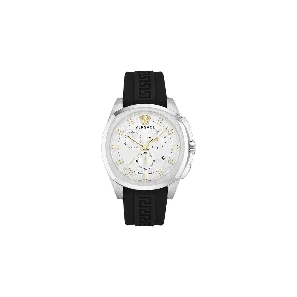 Часы Versace Geo Chrono Strap Watch 'Stainless Steel' 1