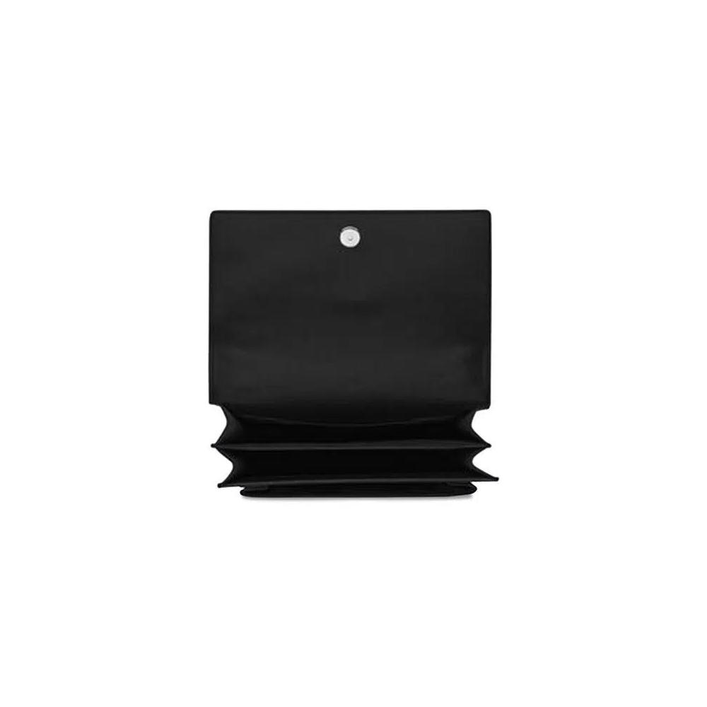 Сумки через плечо Saint Laurent Medium Sunset Shoulder Bag 'Black' 3