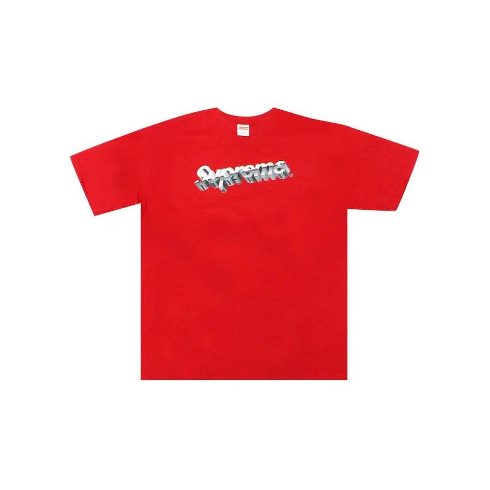 Футболки Supreme Chrome Logo Tee 'Черный' 1