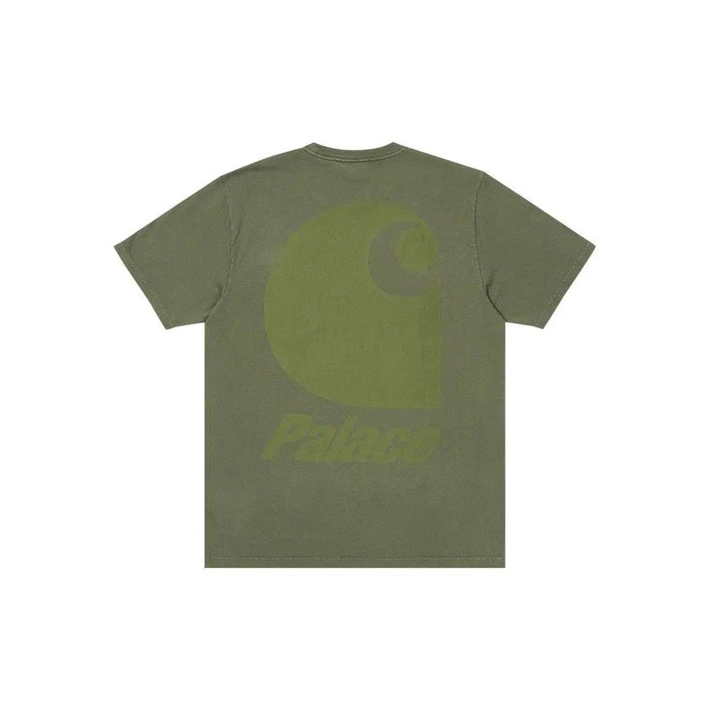 Футболки Carhartt WIP x Palace Short-Sleeve Pocket T-Shirt 'Dollar Green' 2