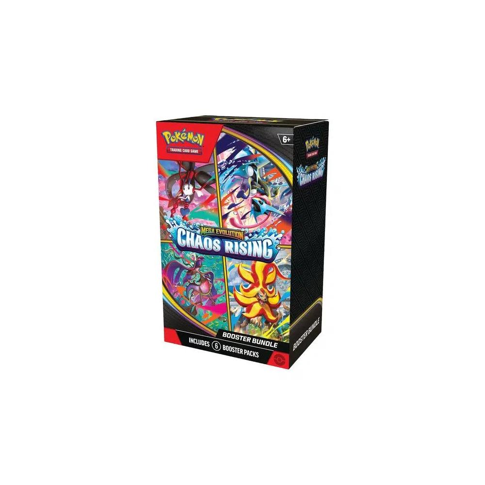 Коллекционные карточки Pokémon Mega Evolution: Chaos Rising Booster Bundle (6 пачек) 1