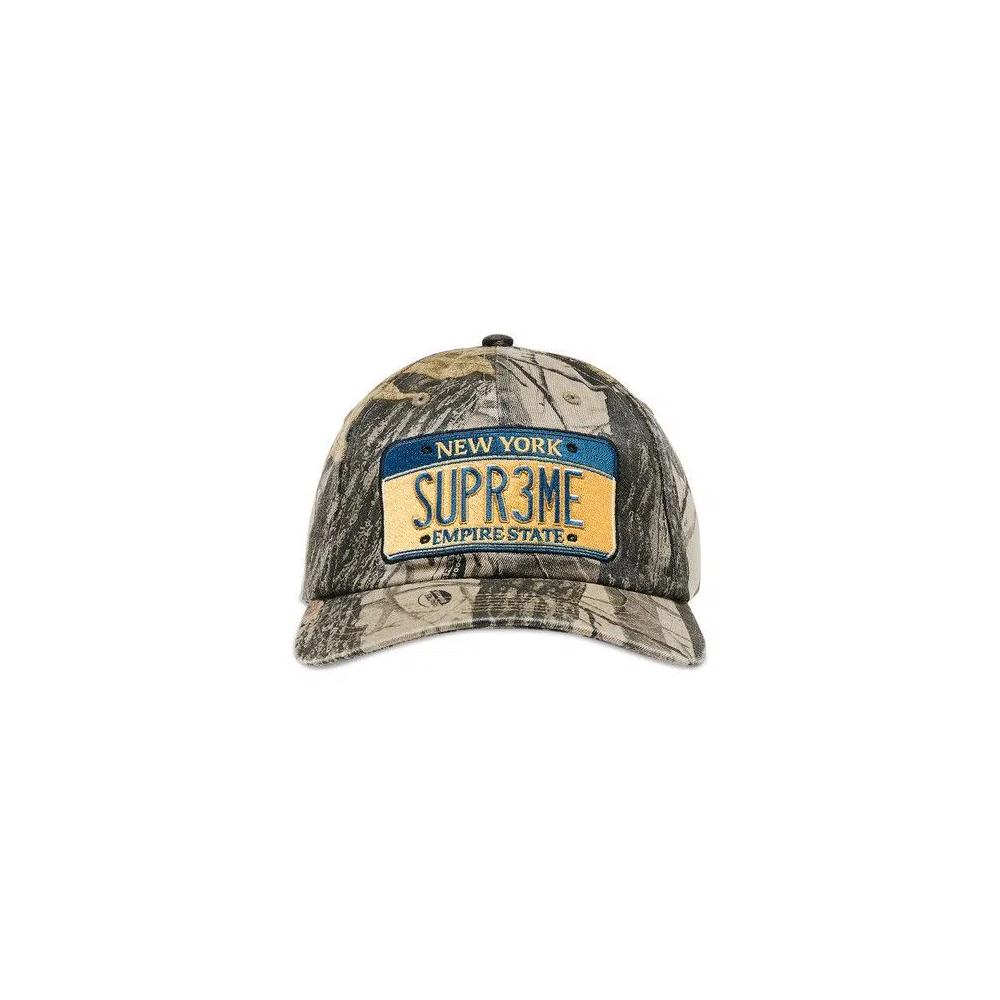 Кепки Supreme License Plate 6-Panel 'Realtree Hardwoods Camo' 1