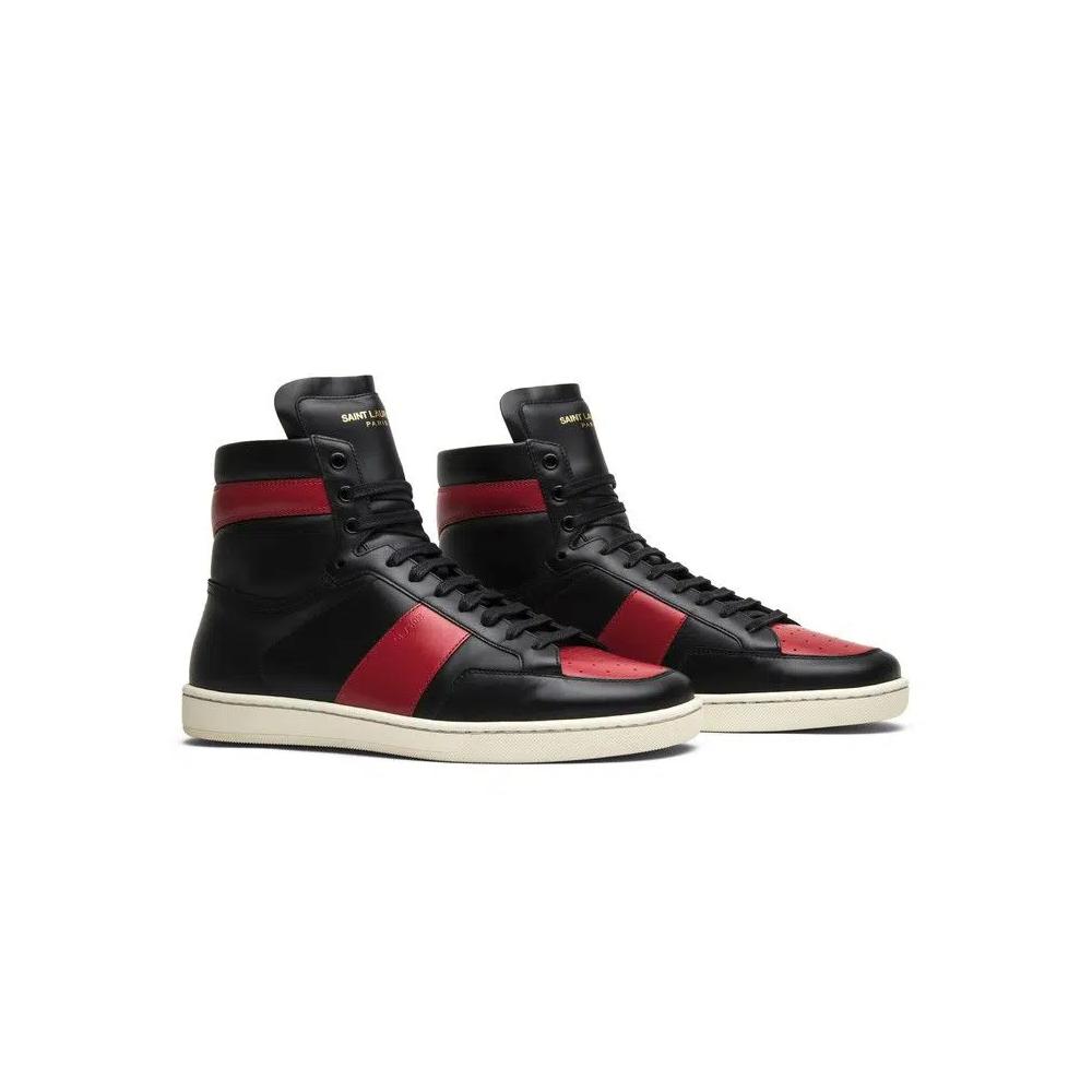 Кроссовки Saint Laurent SL-10 High Top Sneaker 'Red' 8
