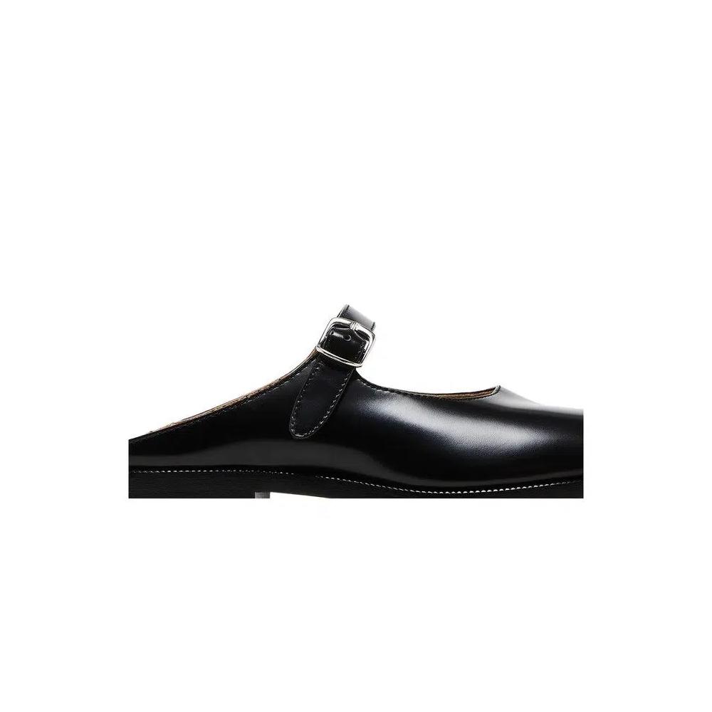 Мюли Maison Margiela Wmns Tabi City Loafer Buckled Mule 'Black' 2