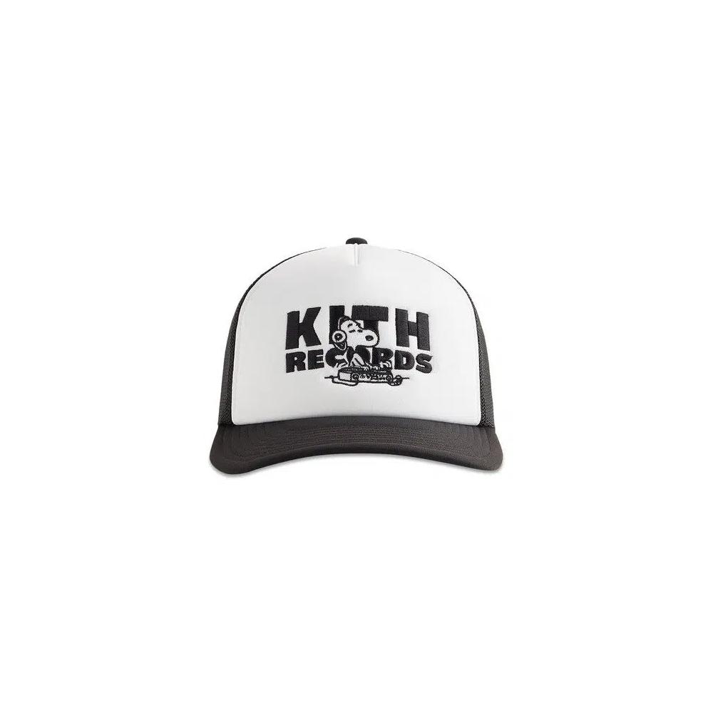 Шапки Kith For Peanuts Kith Records Nolan Poly Foam Trucker 'Black' 1