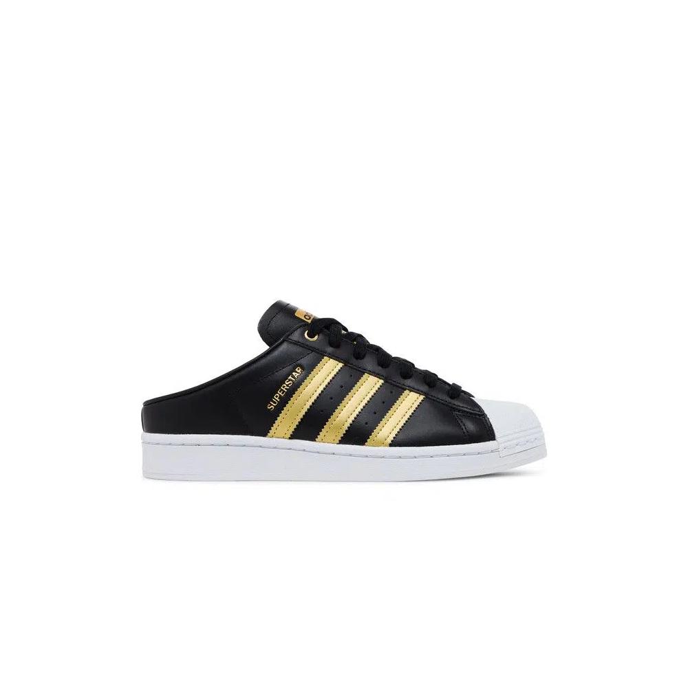 Мюли Adidas Wmns Superstar Mule 'Black Gold Metallic' 1