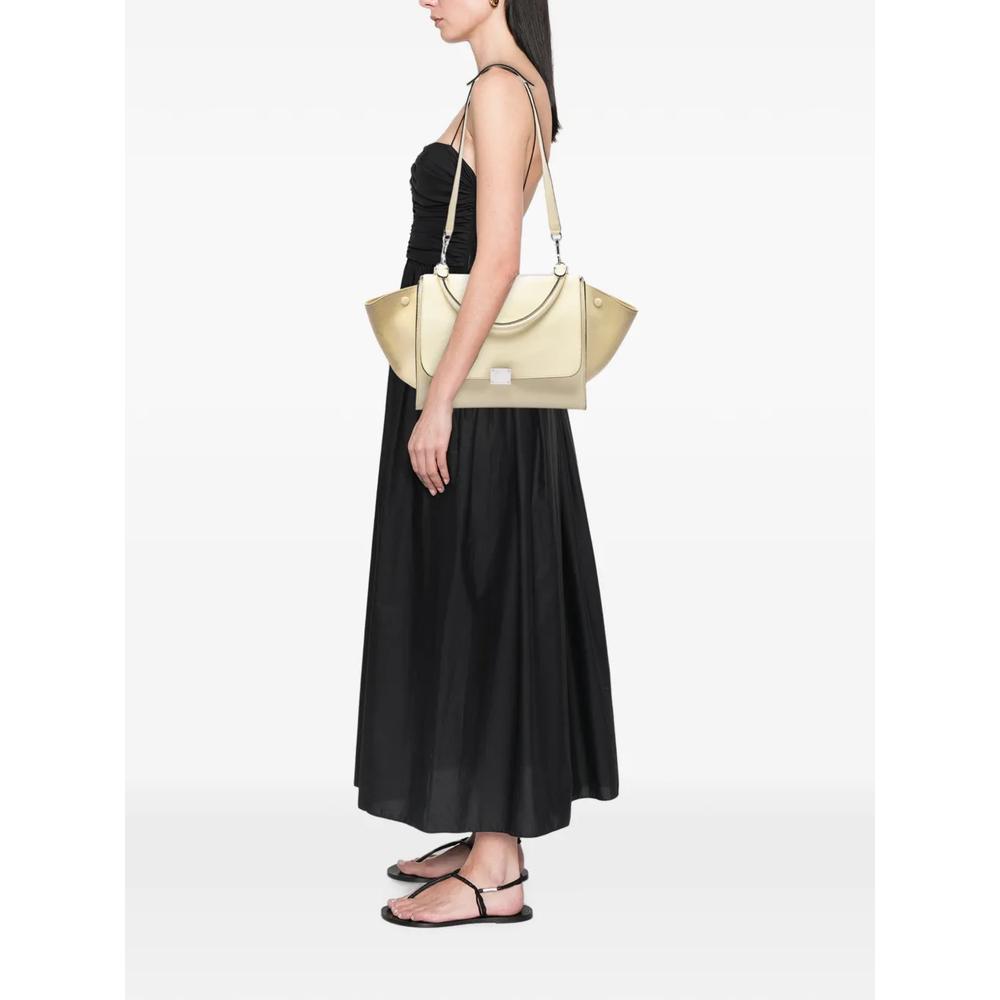 Сумка-сэтчел Bicolor Calfskin and Suede Trapeze среднего размера (2013 год) 2