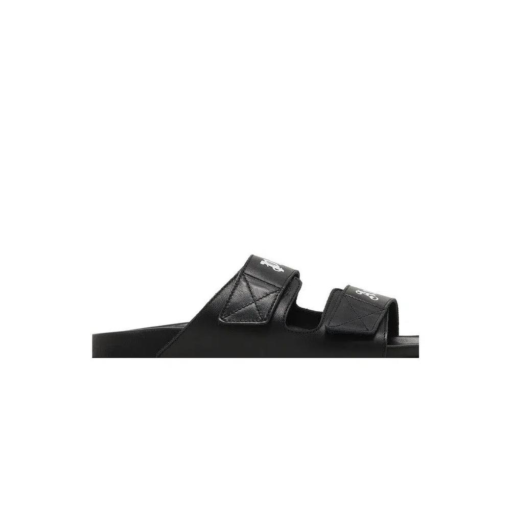 Sandals Palm Angels Logo Print Sandal 'Черный' 2