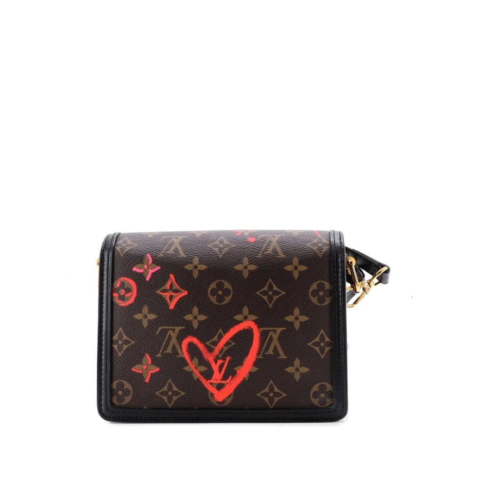 Мини-сумка через плечо Dauphine Shoulder Bag Limited Edition Fall in Love Monogram Canvas Mini 2