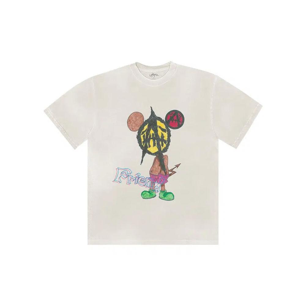 Футболки Cactus Jack by Travis Scott Utopia x St Michael Tee 2A 'Белый' 1