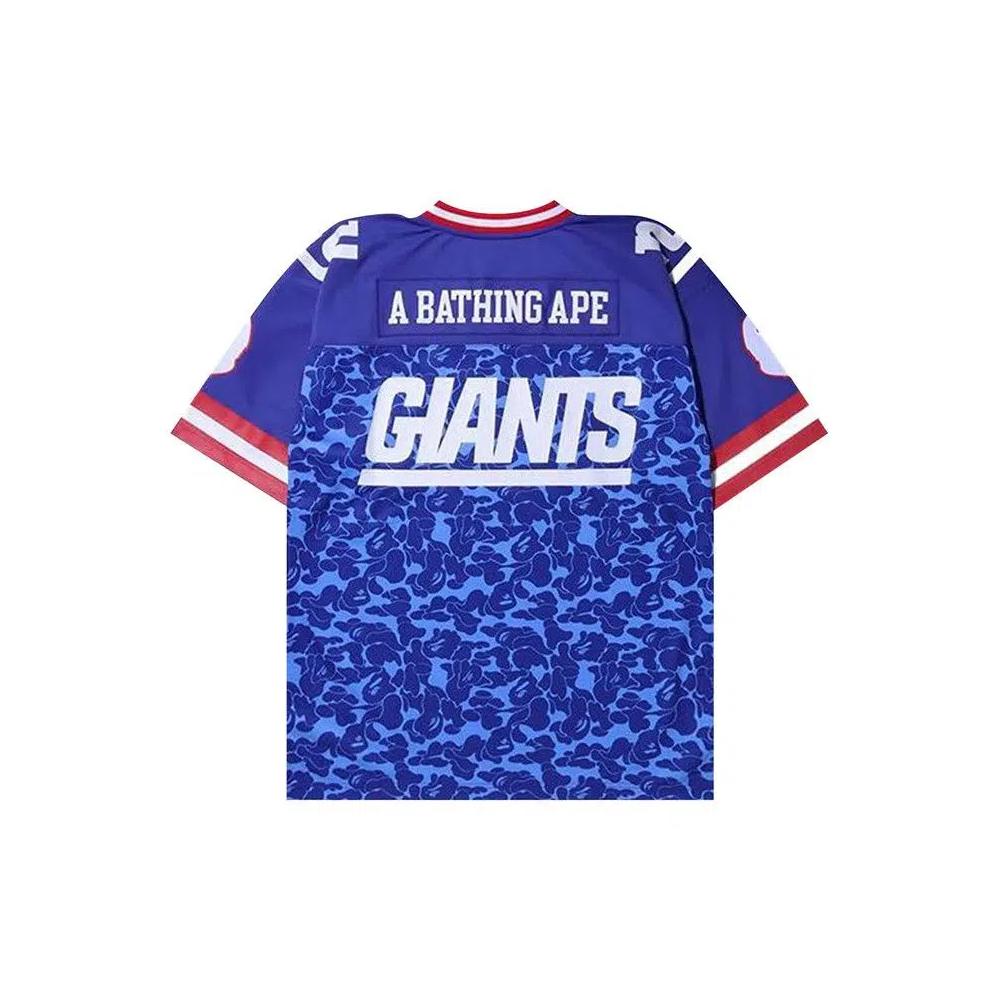 Джерси BAPE x Mitchell & Ness NFL New York Giants Legacy Jersey 'Blue' 2