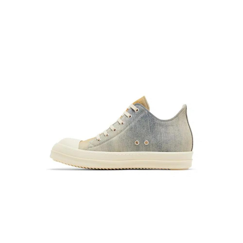 Кроссовки Rick Owens DRKSHDW Lido Denim Low «Sky Orange Degrade» 3