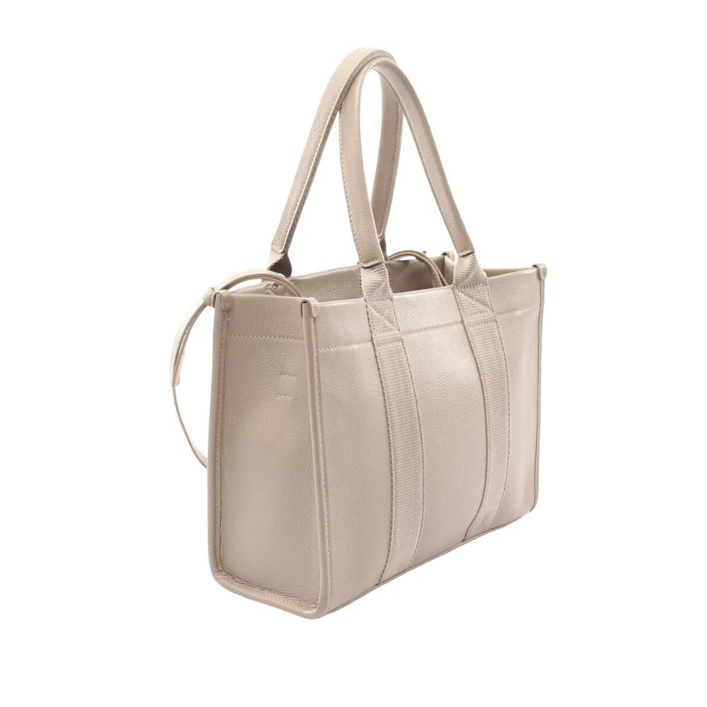 2015-2026 Small Leather Hardware Tote satchel 3