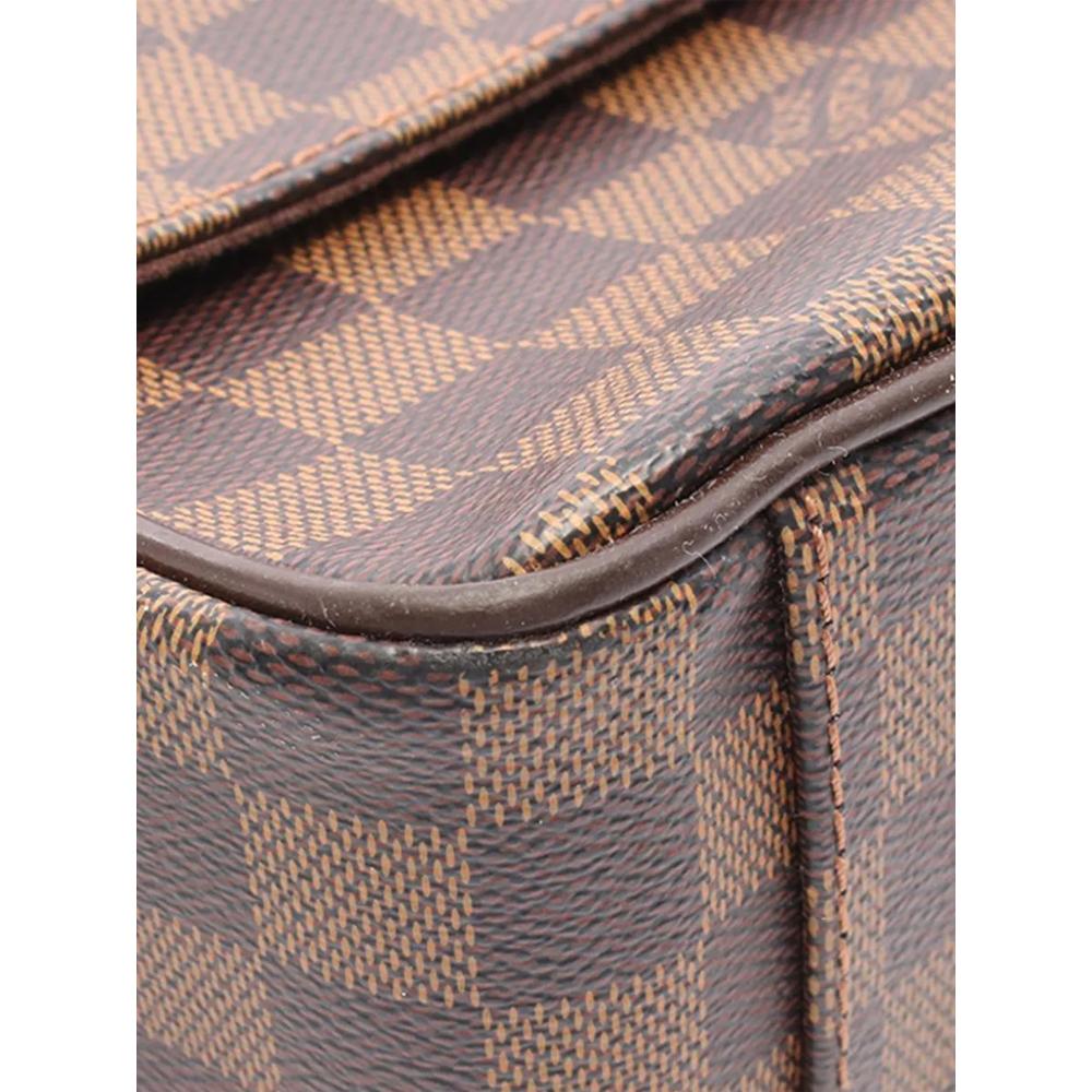 Сумка через плечо Damier Ebene Shelton MM (2012 год) 2