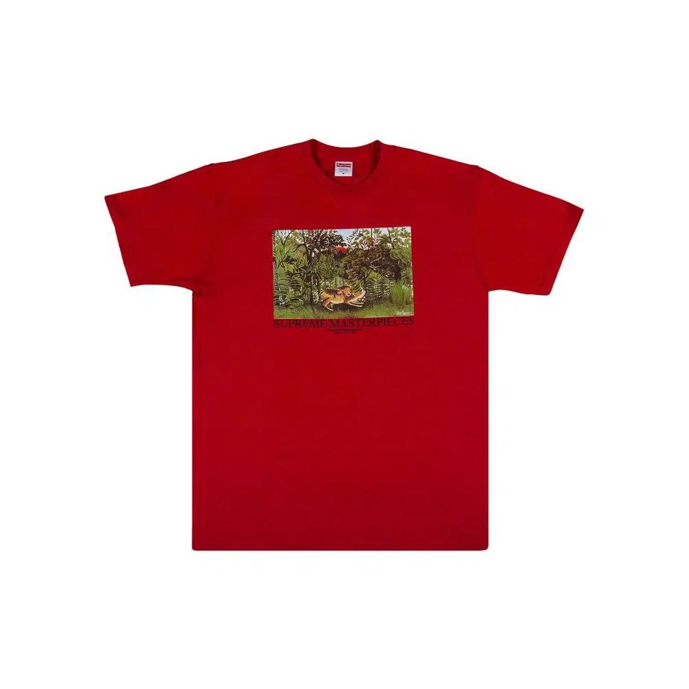 Футболки Supreme Masterpieces Tee 'Red' 1