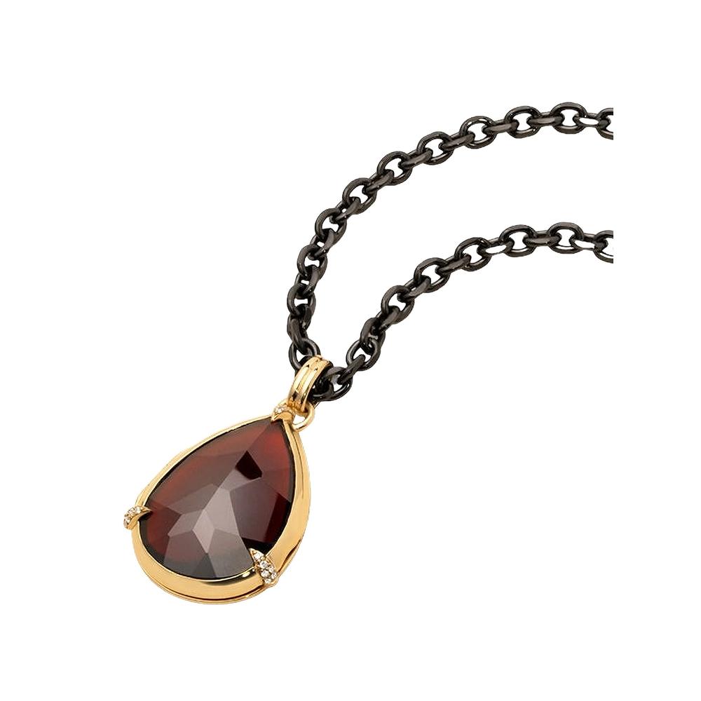 garnet and diamond locket necklace 2