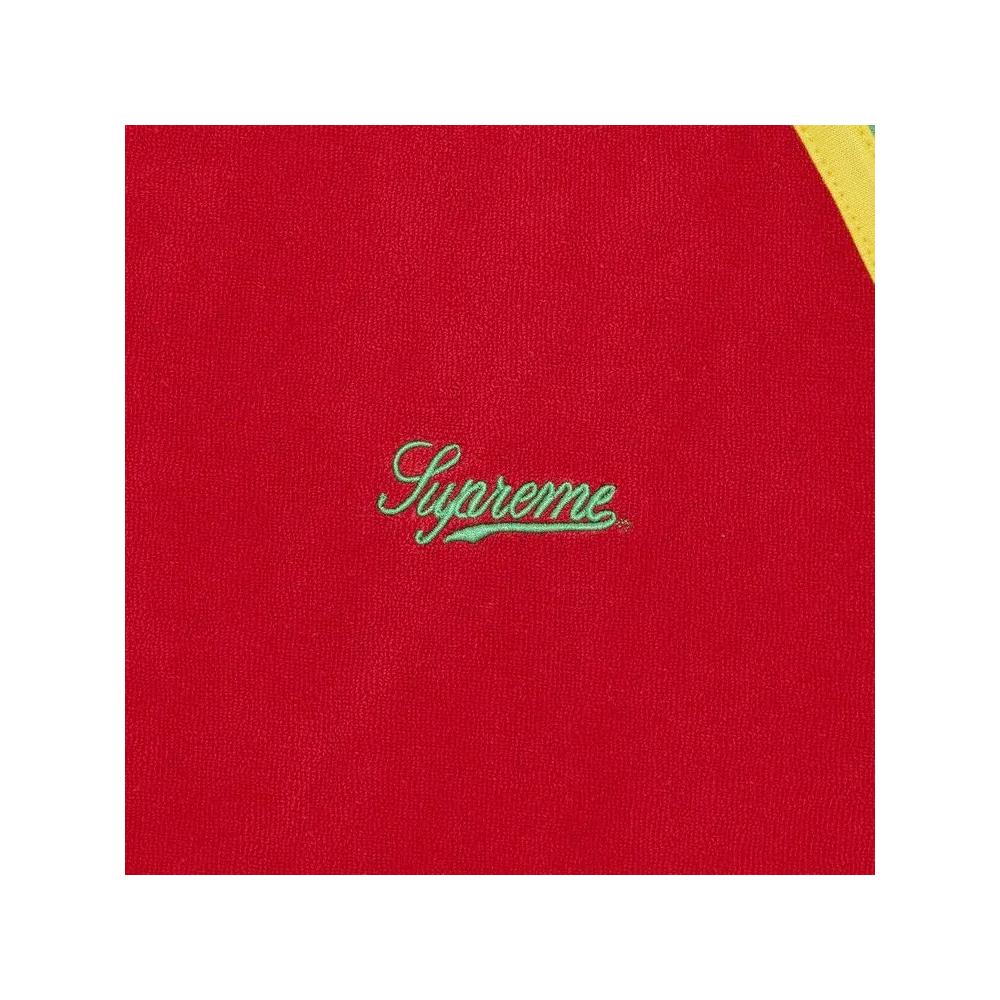 Футболки Supreme Terry Raglan Short-Sleeve Top 'Красный' 3