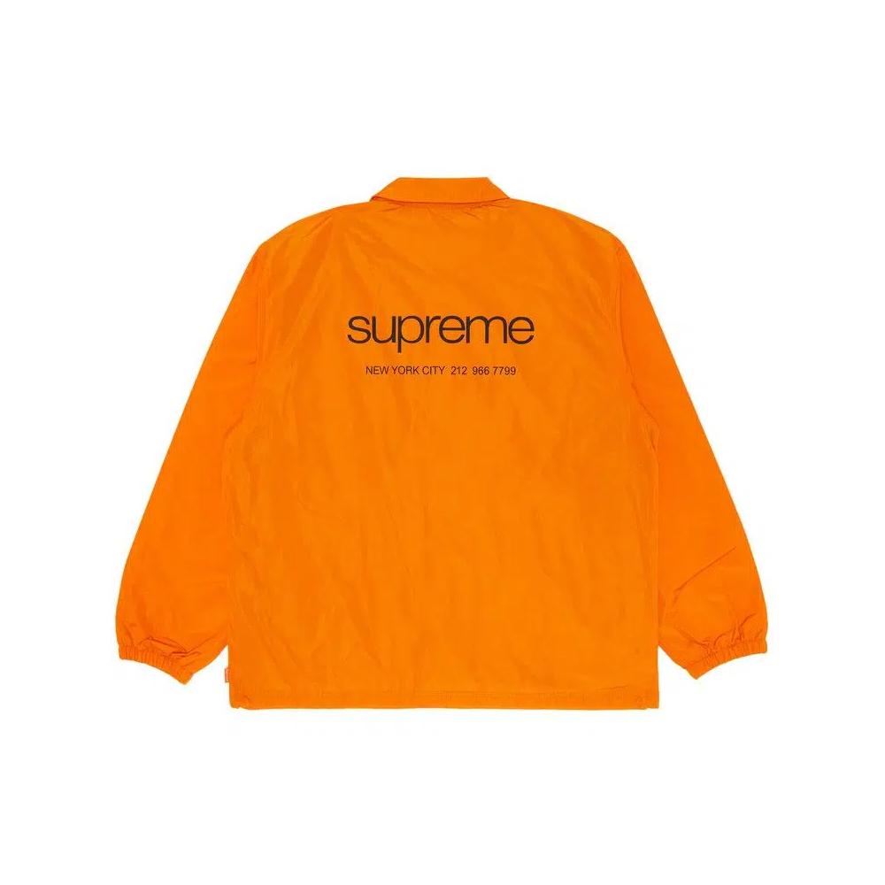 Куртки-тренч Supreme NYC Coaches Jacket «Orange» 2