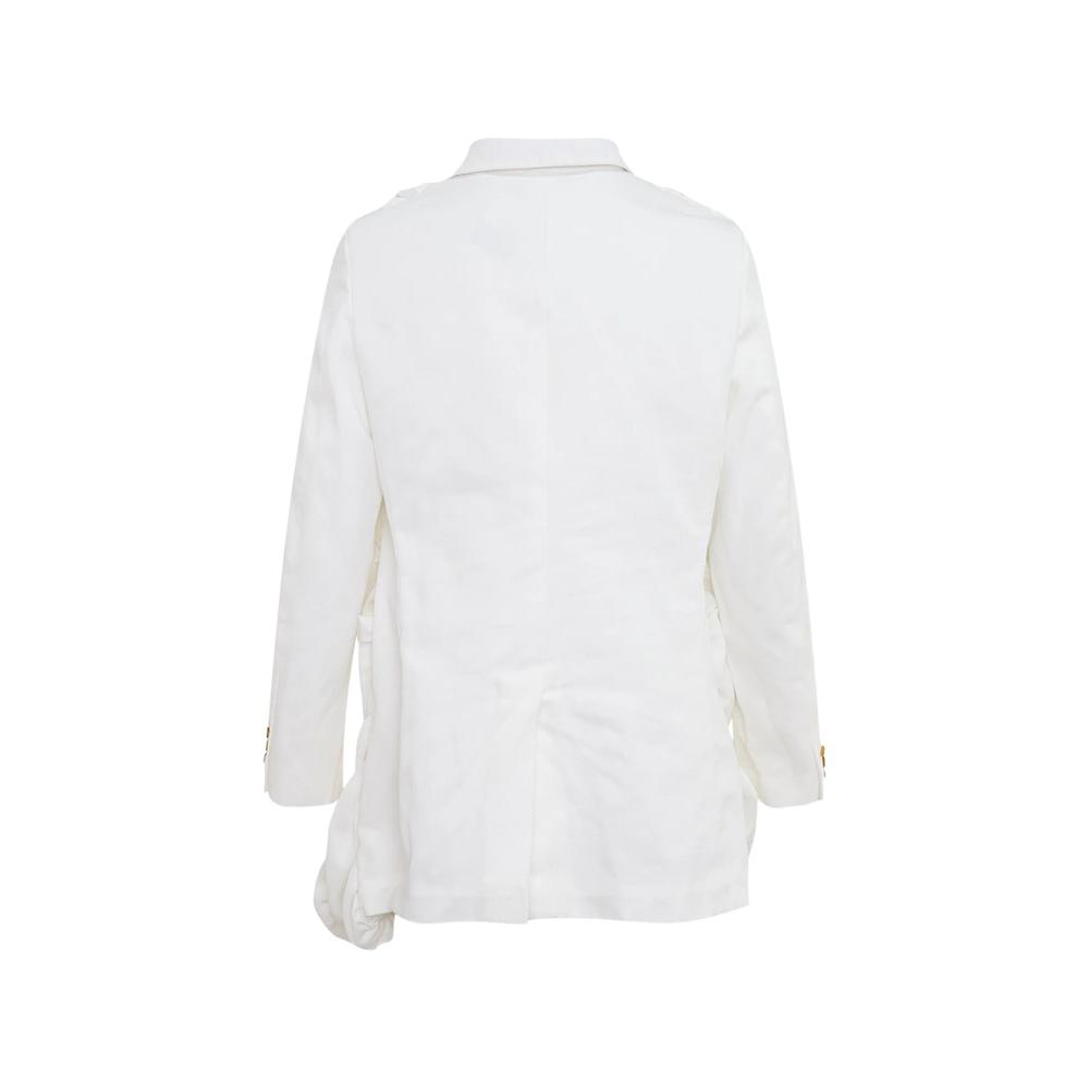 ruffled gathered blazer 2