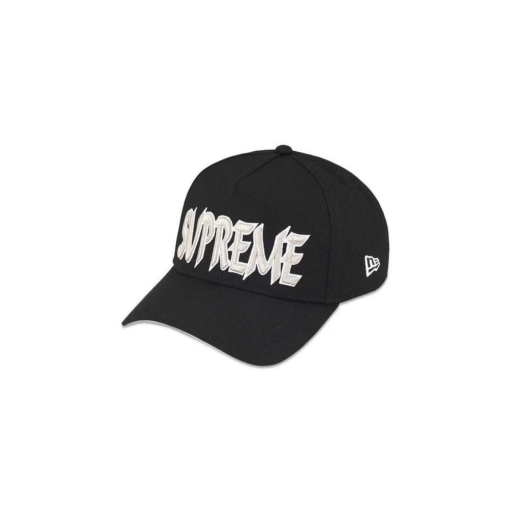 Кепки Supreme Sharp Spellout Adjustable New Era 'Black' 1