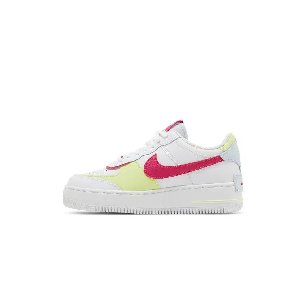 Кроссовки Nike Wmns Air Force 1 Shadow 'White Blue Tint Fireberry' 3
