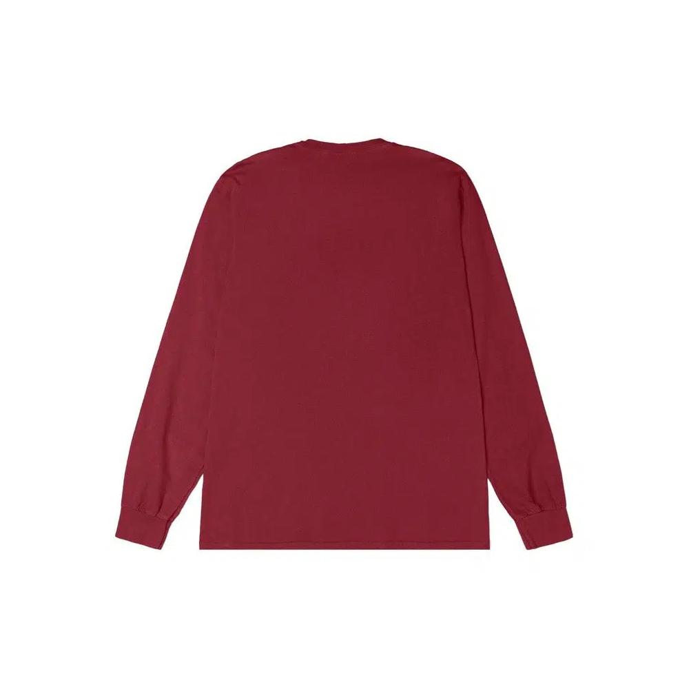 Футболка Stussy Mirror Long-Sleeve Tee 'Wine' 2