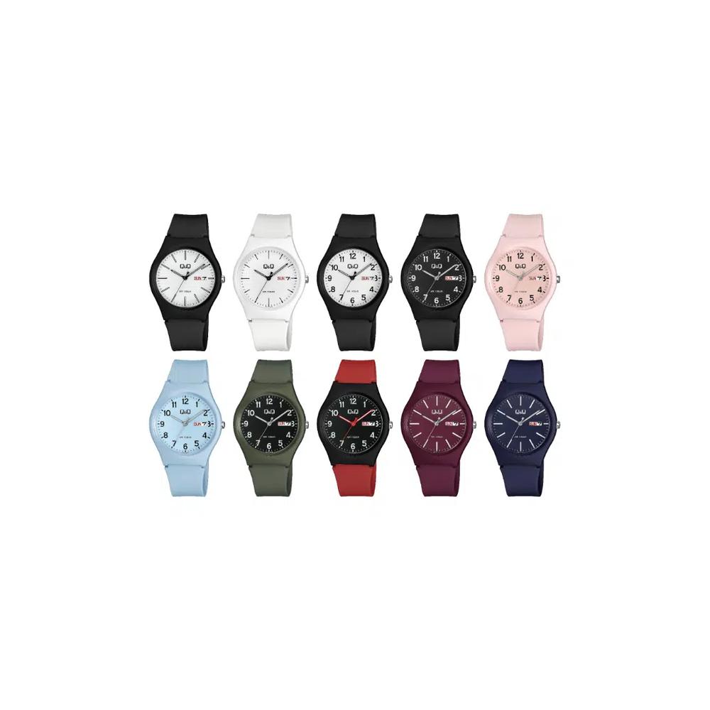 Часы Citizen A212J006Y мужские аналоговые с синим резиновым ремешком 6