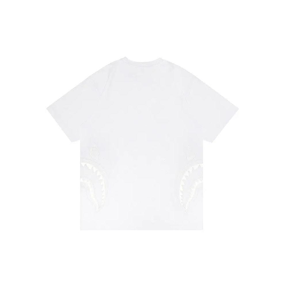 Футболки GOAT Exclusive BAPE Side Shark Tee In White 2