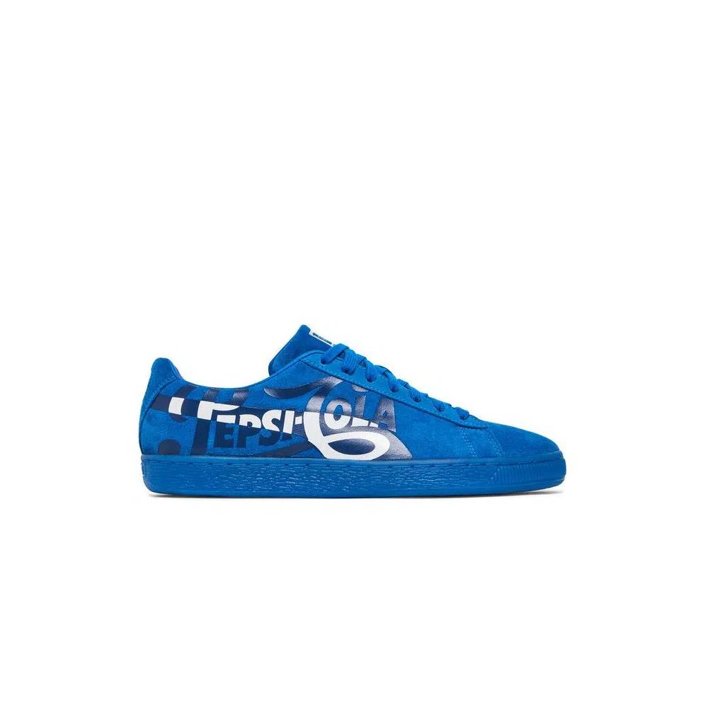 Кроссовки Pepsi x Puma Suede Classic 'Clean Blue' 1