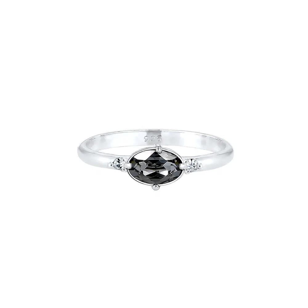 Кольцо винтажное, украшенное кристаллами Swarovski® 3
