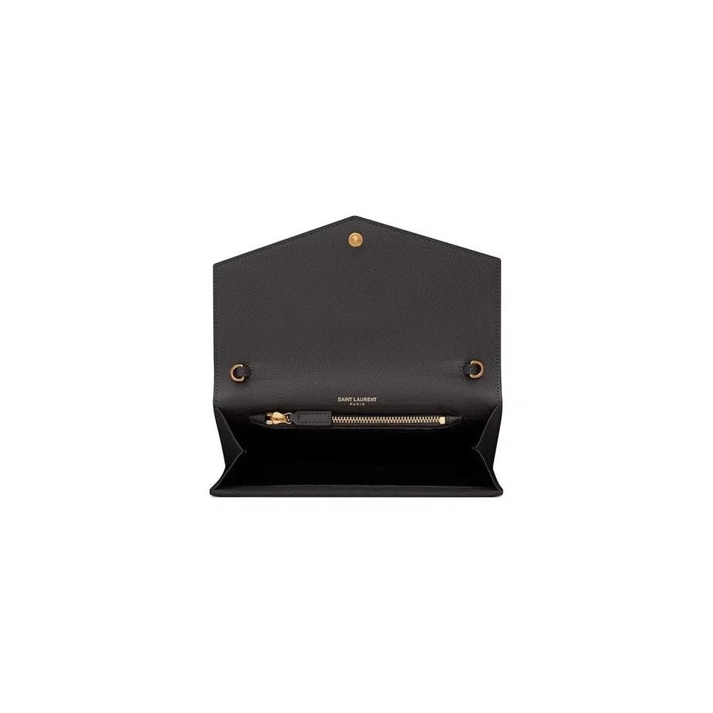 Сумки через плечо Saint Laurent Uptown Chain Wallet 'Storm' 3