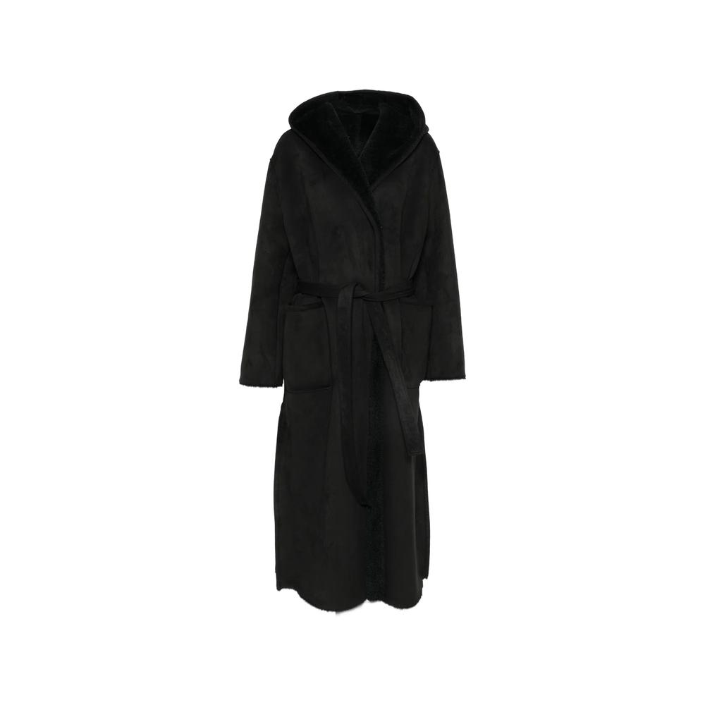hooded belted coat 1