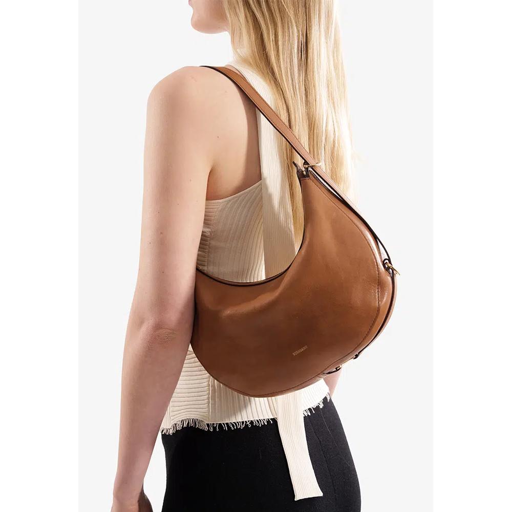 Эмпиризм Crescent Crossbody Hobo Bag - Черный 6