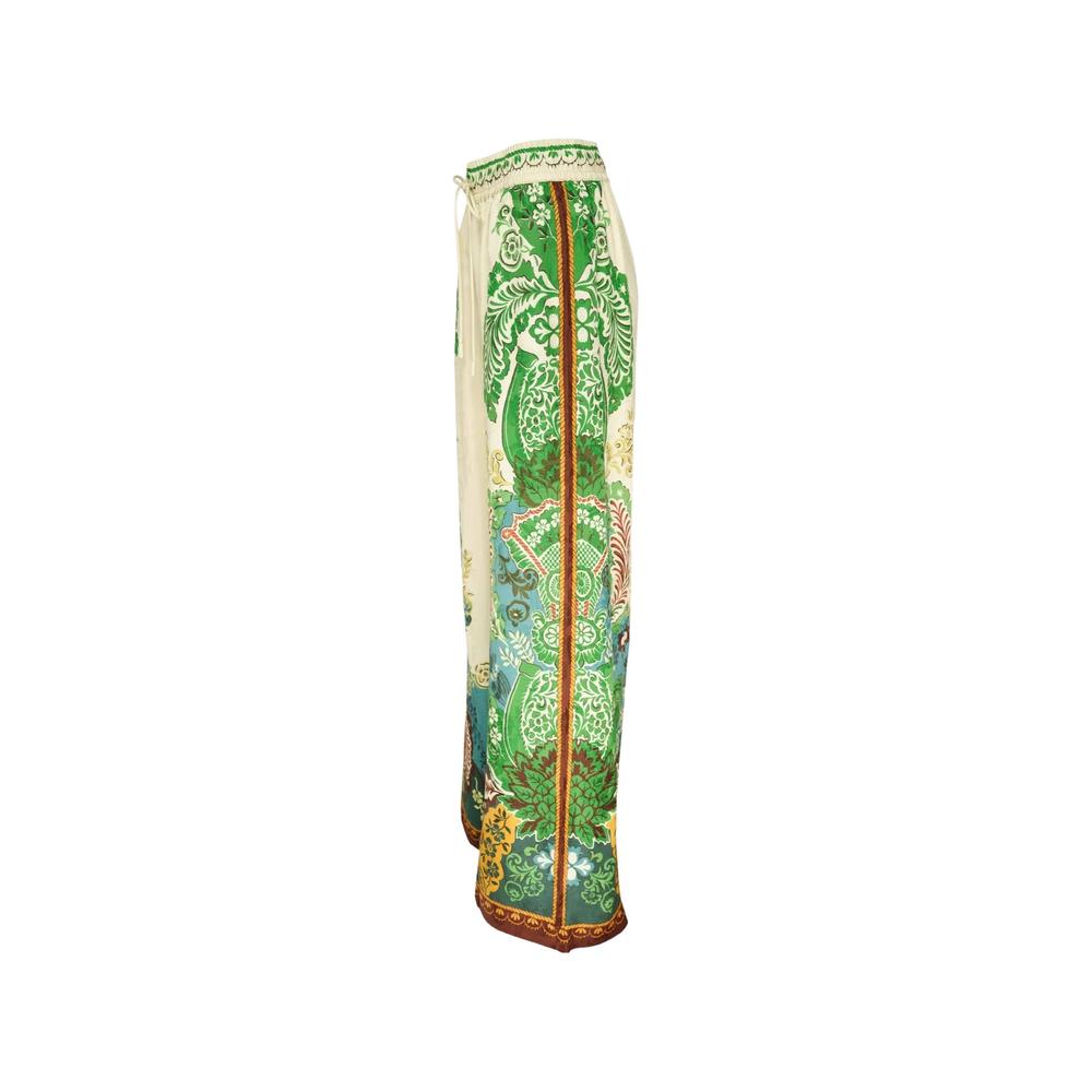 Florence floral-print wide-leg trousers 1