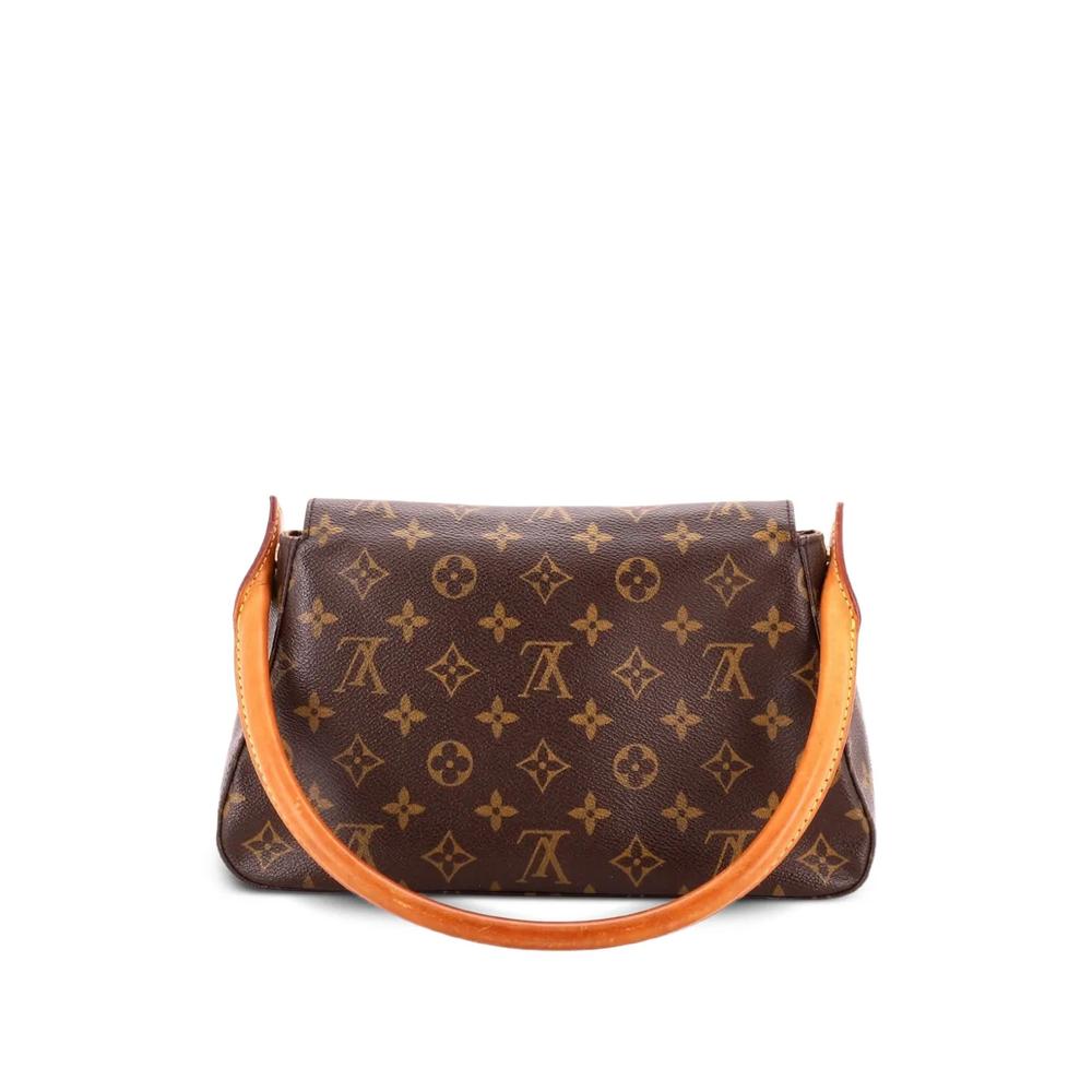 Маленькая сумка-сэтчел Looping Handbag Monogram Canvas 2