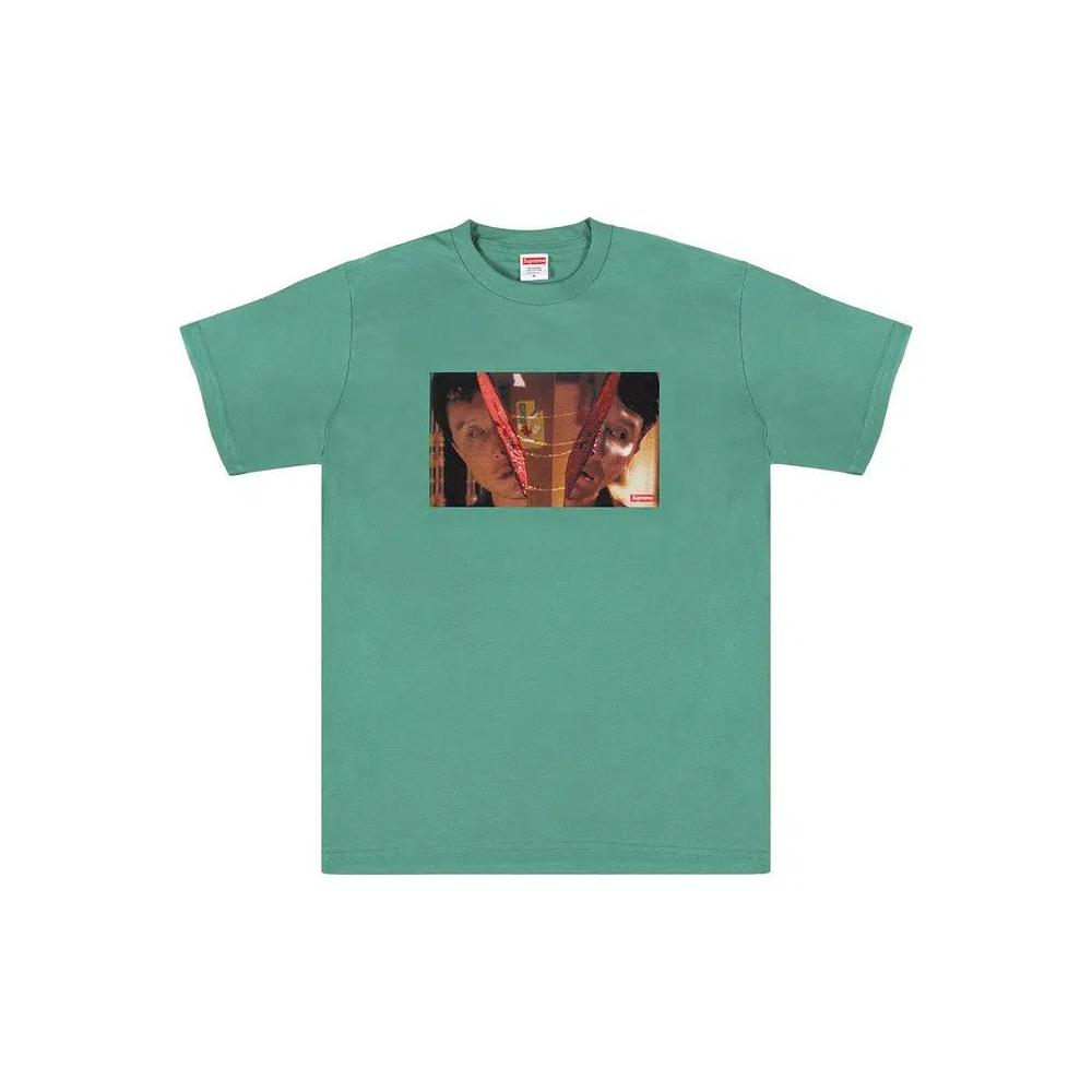 Футболки Supreme Split Tee 'Dusty Teal' 1