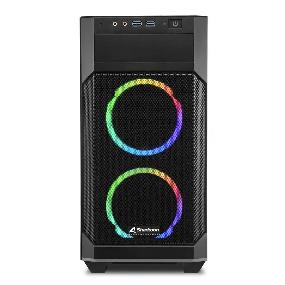 Sharkoon V1000 RGB Micro-ATX корпус 3