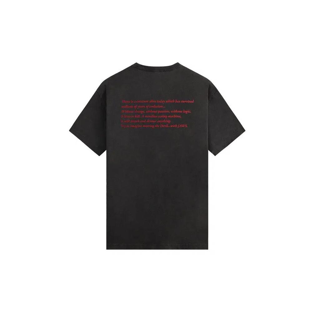 Топы Kith For Jaws Shark Attack Vintage Tee 'Black' 2