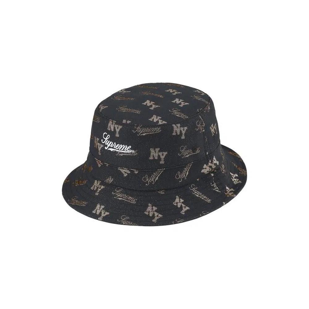 Панамы Supreme Monogram Crusher 'Black' 1