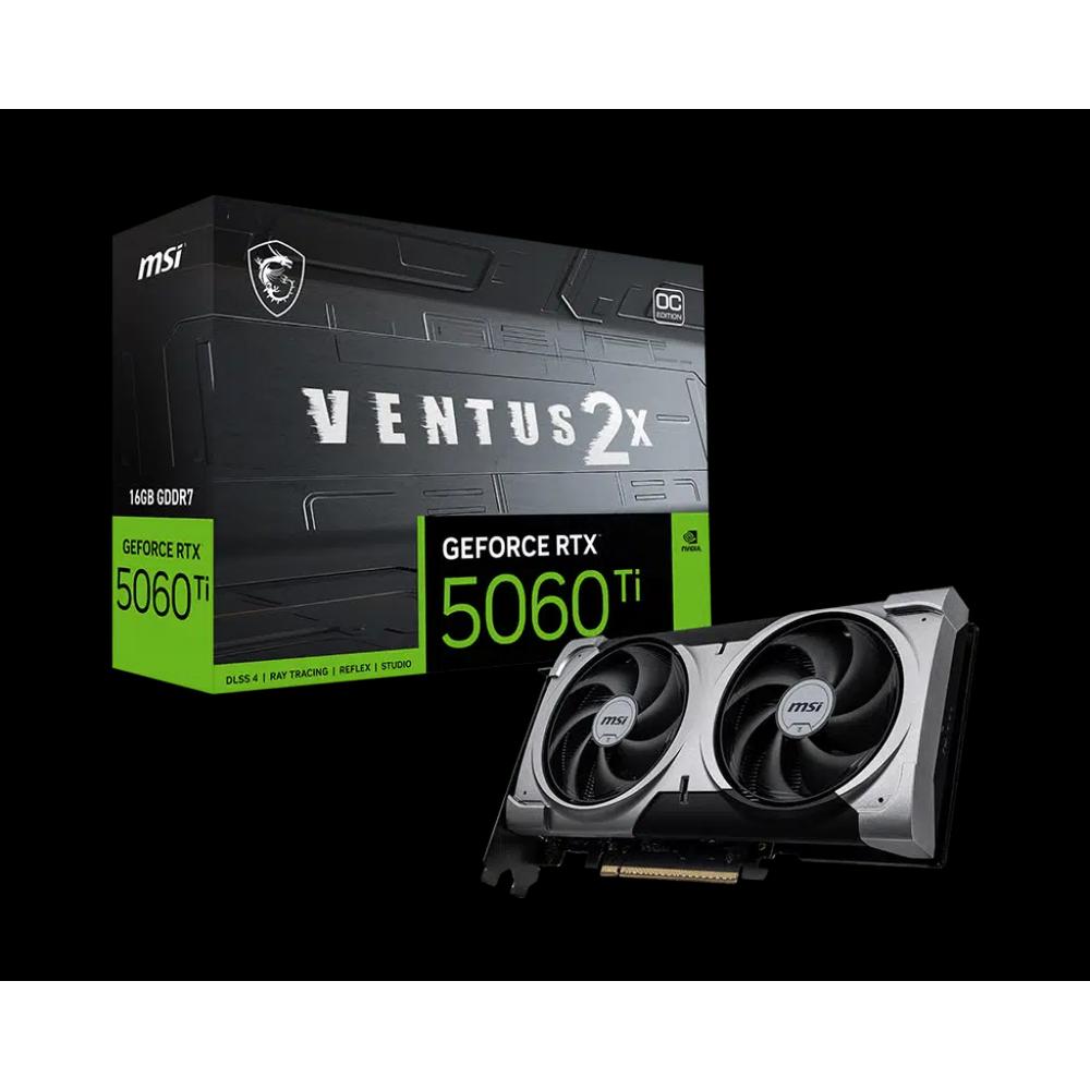 MSI GeForce RTX 5060 Ti 16G VENTUS 2X OC PLUS видеокарта 1