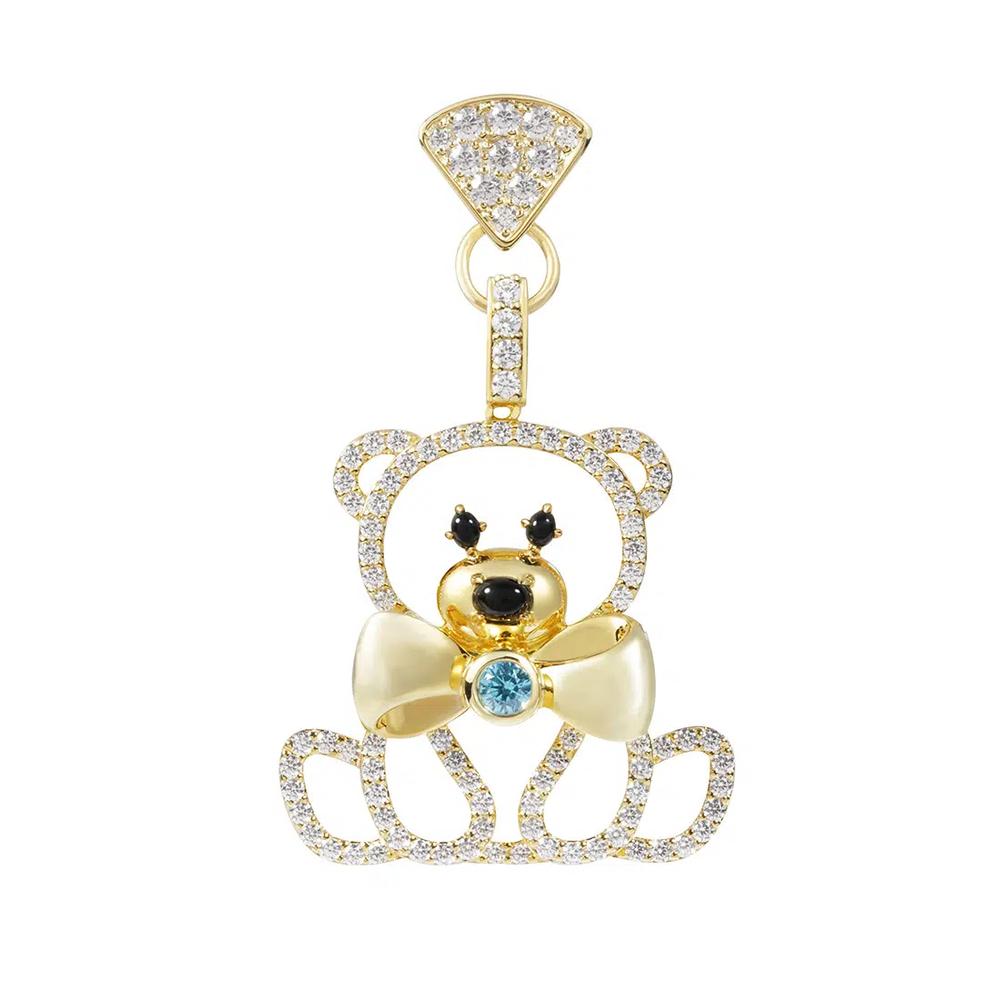 Полый кулон CIRCUS BEAR 4