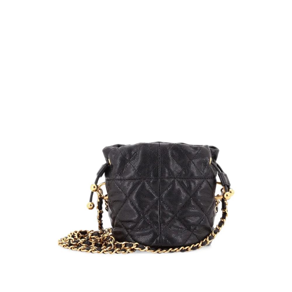 Сумка-ведро Coco First Clutch With Chain Quilted Caviar Mini 2
