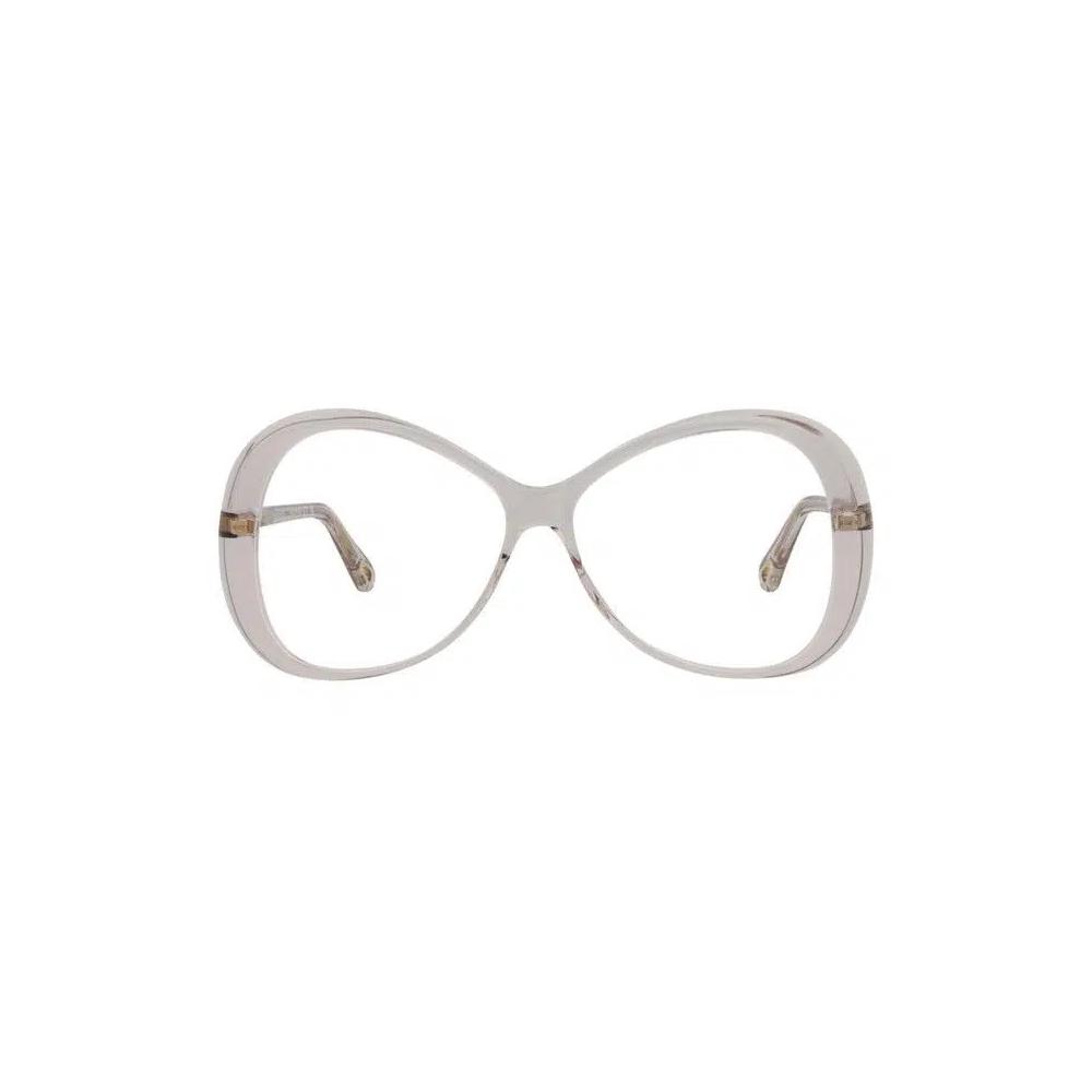 Очки Chloé Round Frame Bio Acetate Optical Frames 'Pink/Transparent' 1