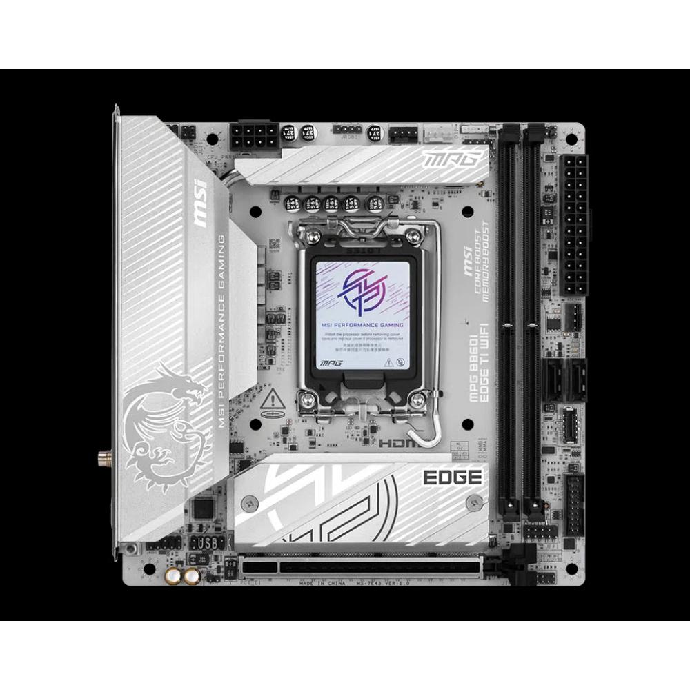 MSI MPG B860I EDGE TI WIFI ITX материнская плата (DDR5) 2