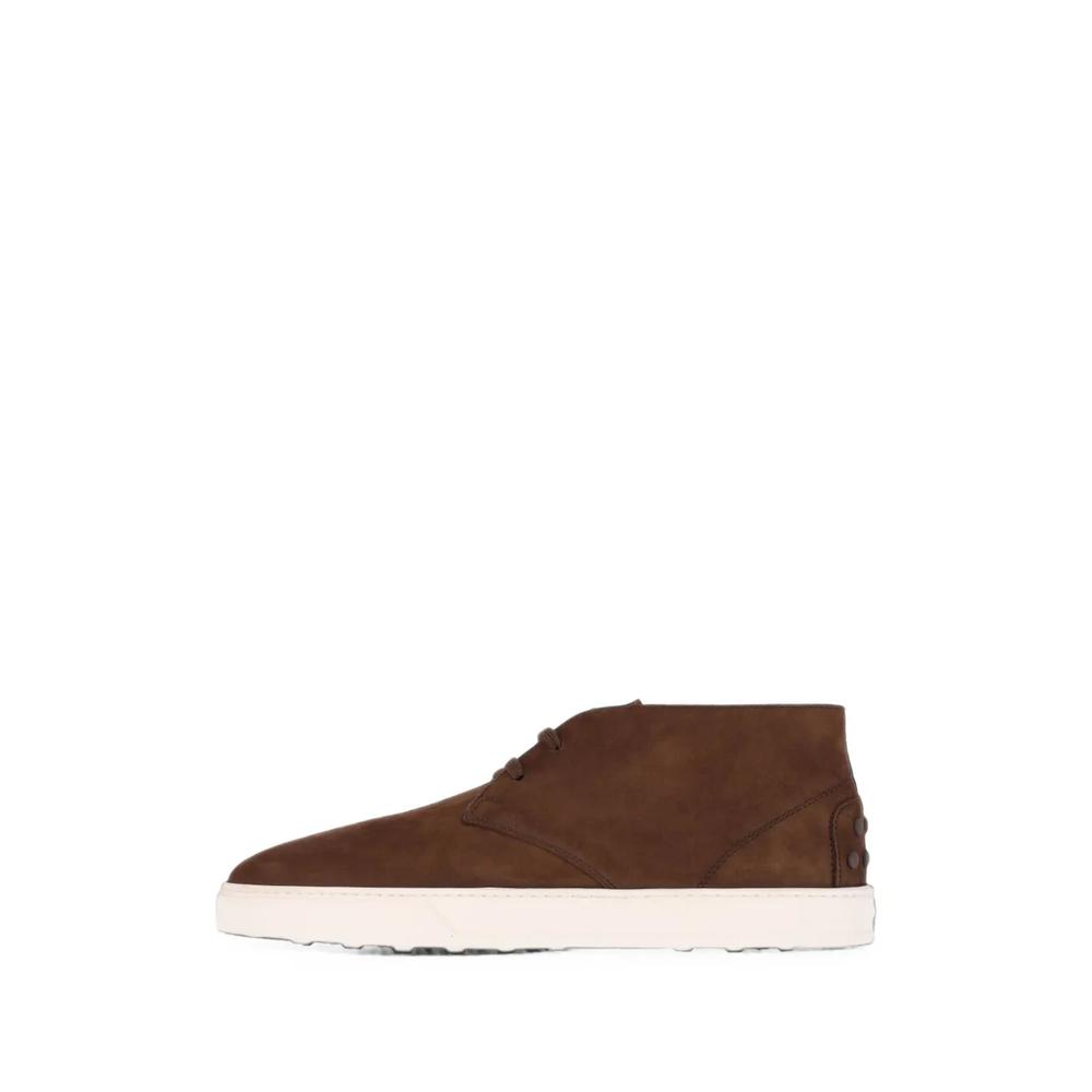 lace-up suede desert boots 5