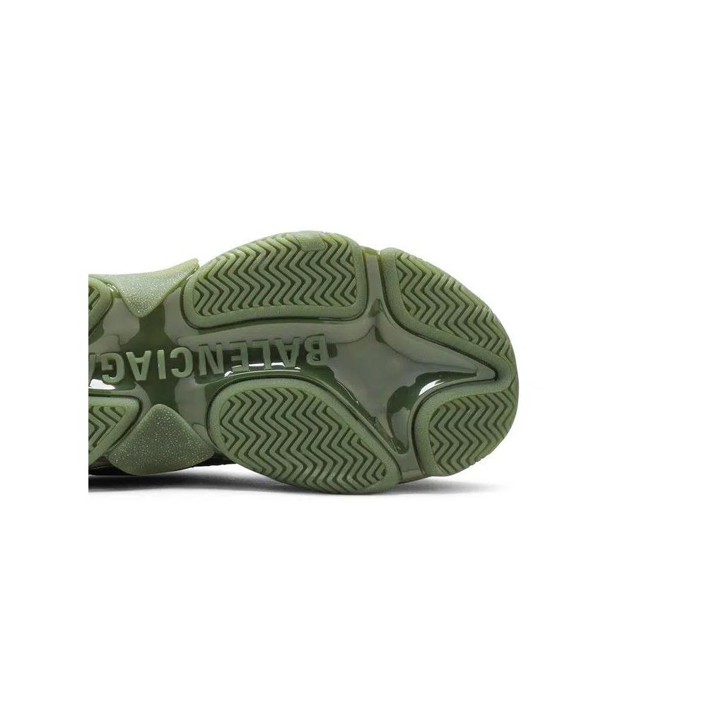 Кроссовки Balenciaga Triple S Sneaker 'Clear Sole - Green' 5