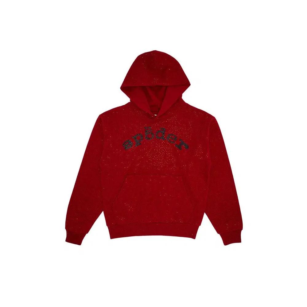 Толстовка Sp5der VVS Hoodie 'Red' 1