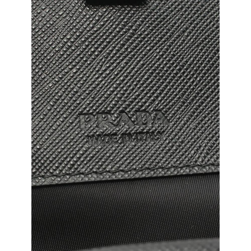 Сумка через плечо Saffiano Trimmed Re Nylon Phone Case (2013-2026 годы) 2